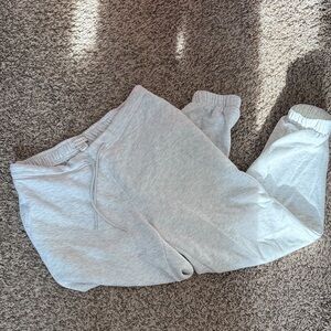Topshop Harley Light Gray maternity jogger sweatpants